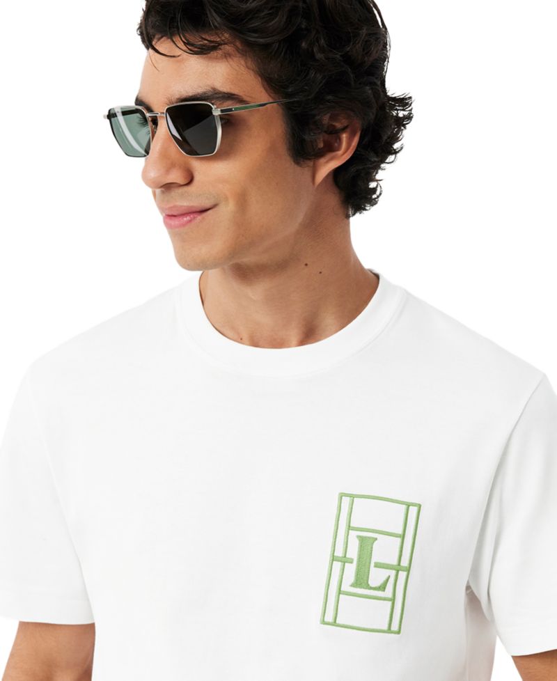 Men's Embroidered Heavy Jersey T-Shirt