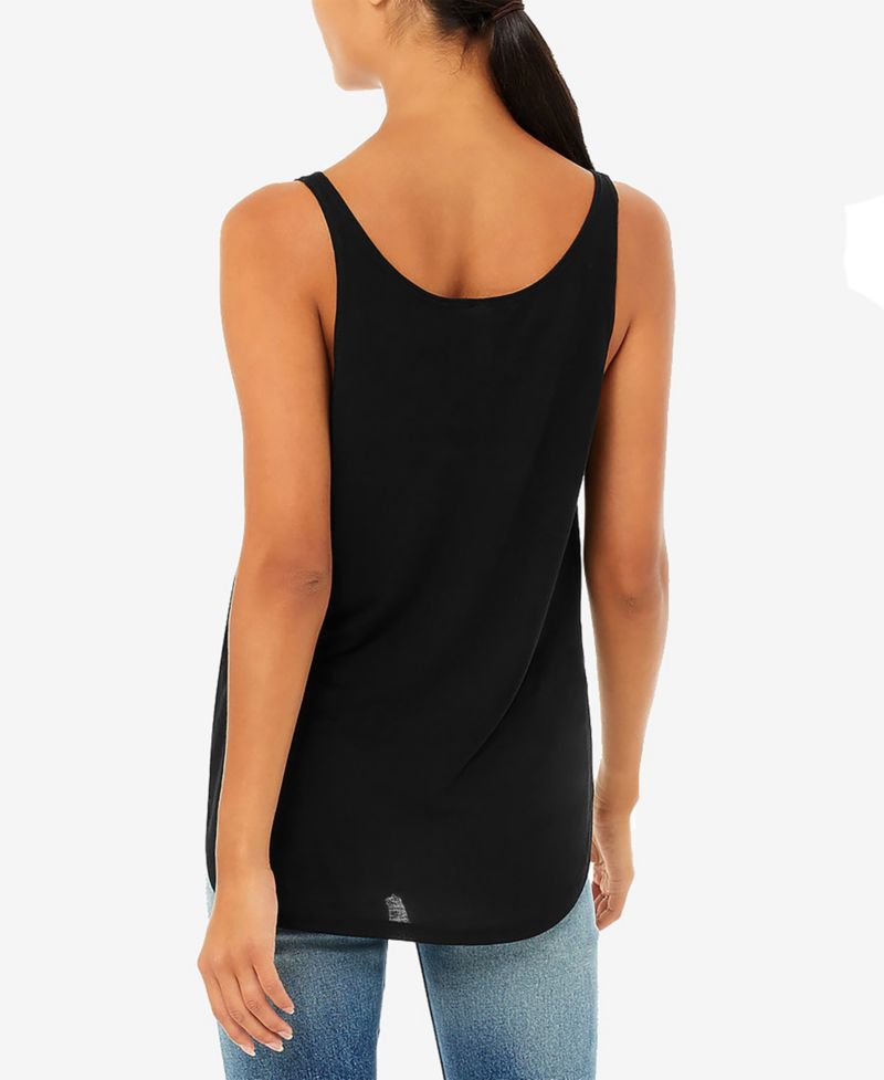 Women's Have Yourself a Merry Little Christmas Premium Word Art Flowy Tank Top