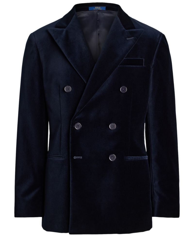 Men's Polo Modern Velvet Jacket