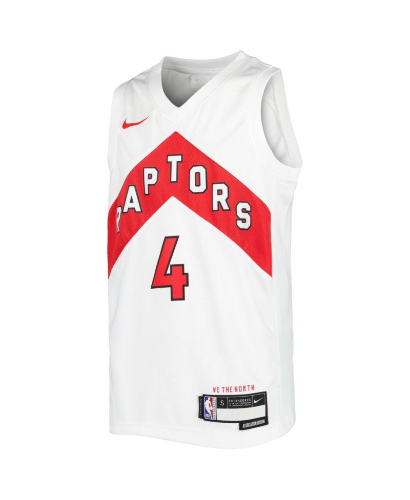 Big Boys Scottie Barnes White Toronto Raptors 2021/22 Swingman Player Jersey - Association Edition