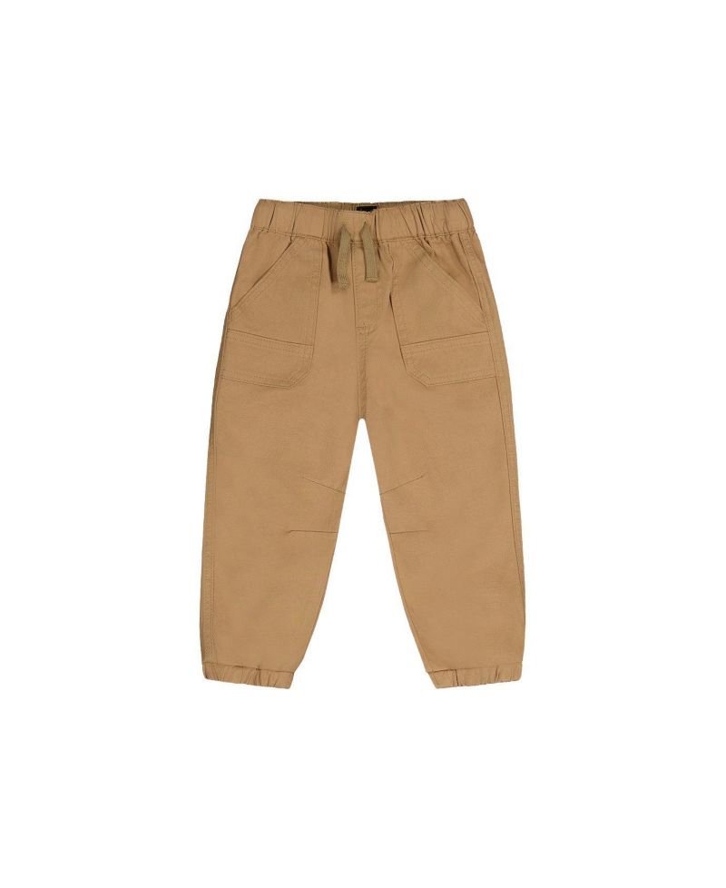 Little and Big Boy (6-12) Stretch Canvas Jogger Pants