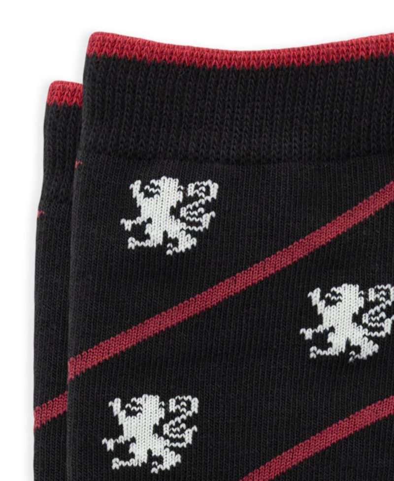 Boys' 4-11 Cotton-Blend Ribbed Argyle Crew Socks, 3-Pack