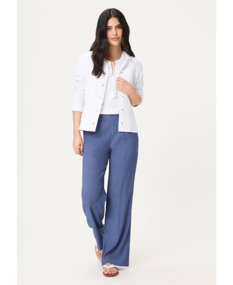 Women's Soft Crinkle Pull-On Pant