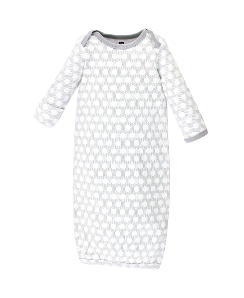 Baby Unisex 3Pk Interlock Gowns