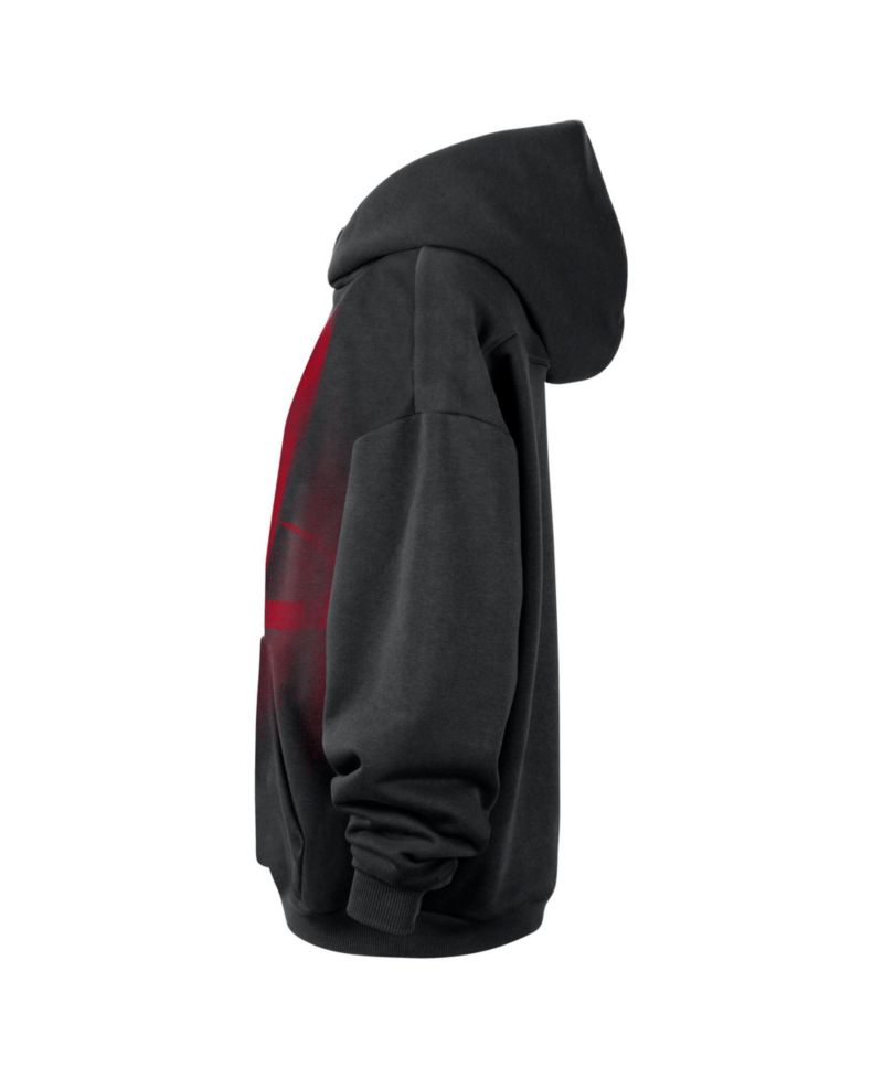 Men's Black Houston Rockets 2026 Standard Issue Practice Icon Fleece Pullover Hoodie