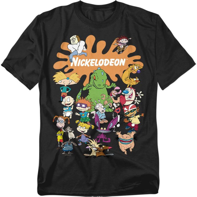 Men's Nickelodeon Brand Nick Splat Group T-Shirt