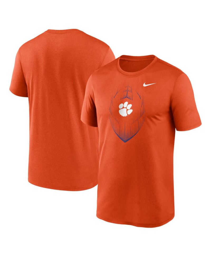 Men's Orange Clemson Tigers Primetime Legend Icon Performance T-Shirt
