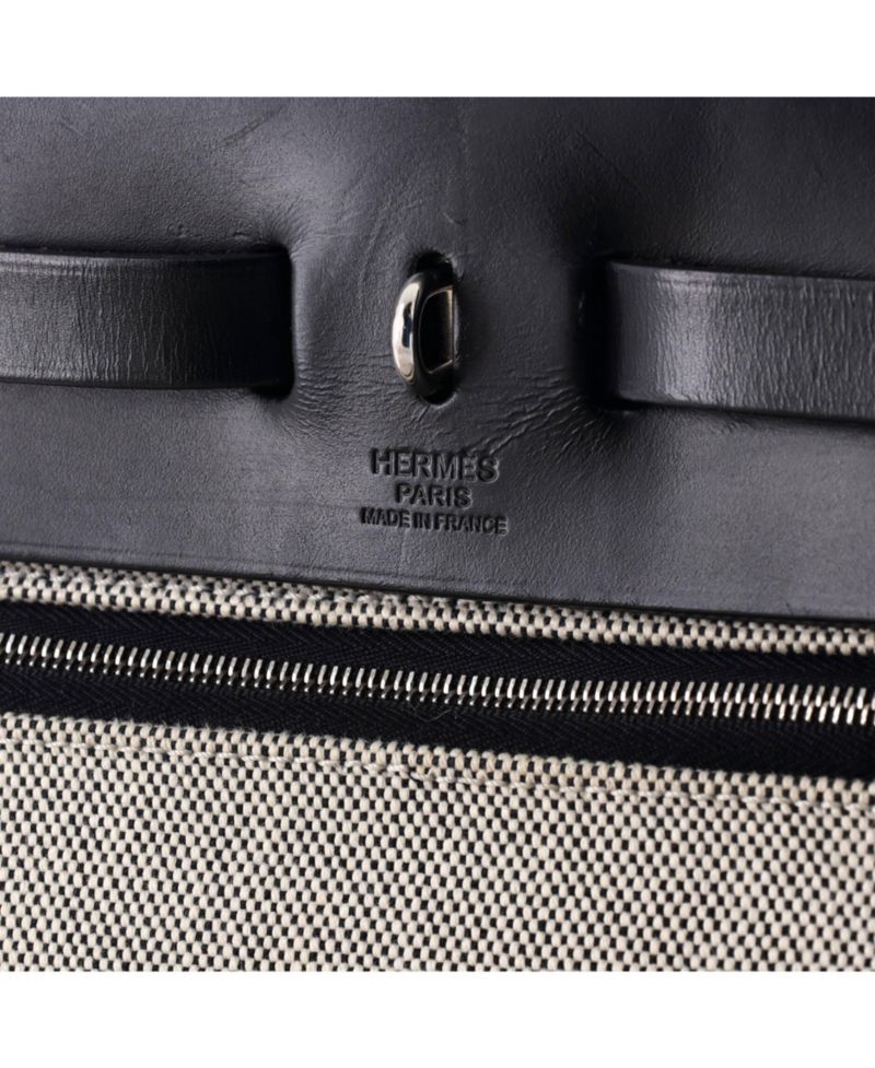 31 Herbag Zip Berline Vache Canvas and Leather