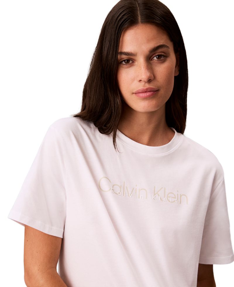 Women's Double Logo High Hip T-Shirt