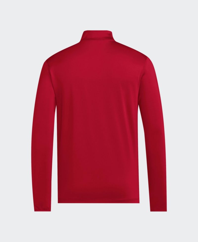 Men's Red Texas Tech Red Raiders 2026 Sideline Ultimate 365 Woven Quarter-Zip Pullover