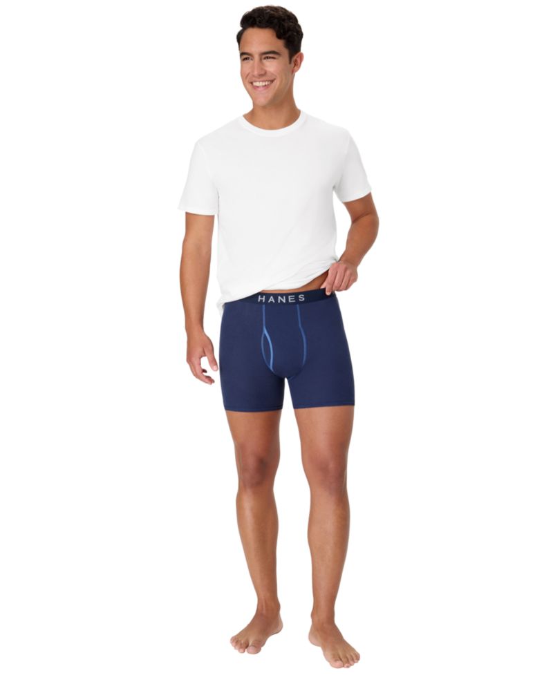 Men's Ultimate Ringer Boxer Briefs, 4-Pack