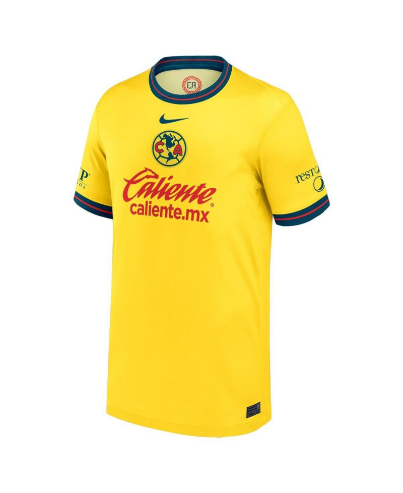 Big Boys and Girls Yellow Club America 2024/25 Home Replica Jersey