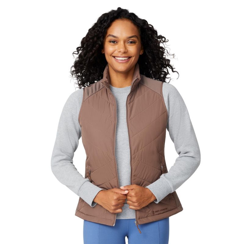 Women's Quilted Hybrid Vest