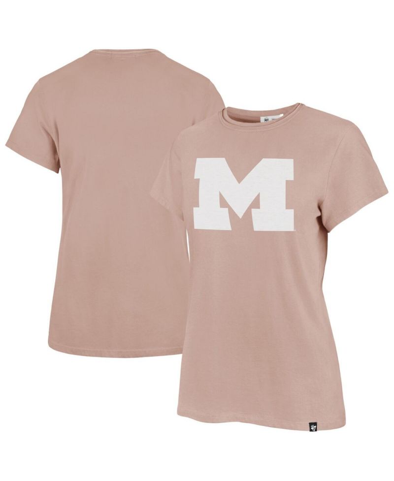 Women's Pink Michigan Wolverines Premier Frankie T-Shirt