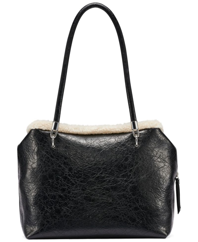 Waverly Mini Sherpa Tote Handbag