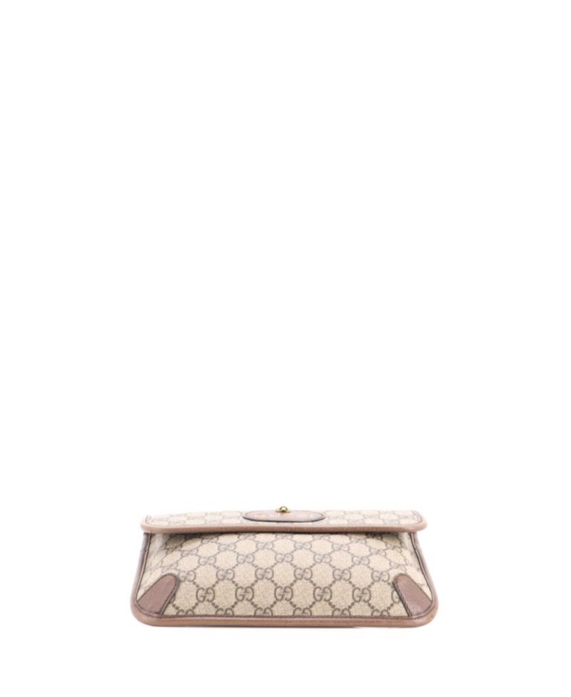 Neo Vintage Flap Belt Bag GG Coated Canvas