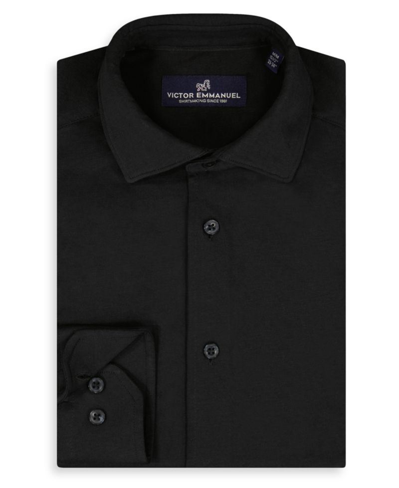 Men's Mitered Cuffs Dress Shirt