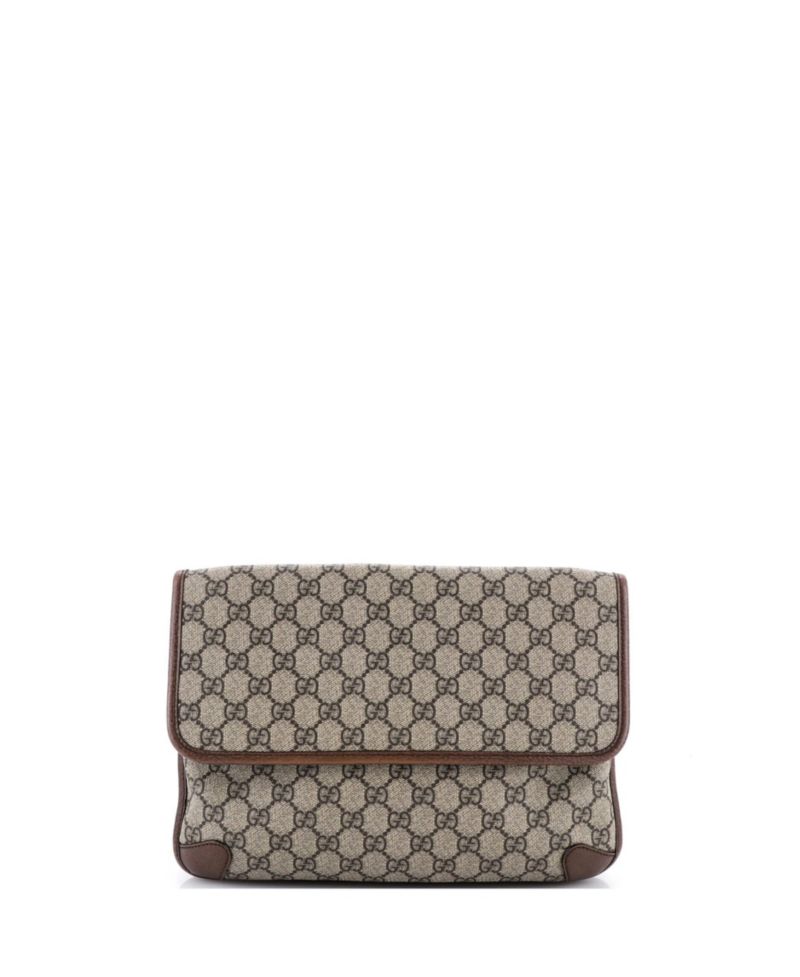 Medium Neo Vintage Flap Messenger GG Coated Canvas