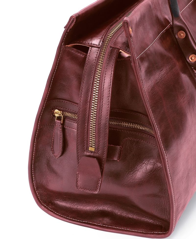 Women's Genuine Leather Spring Hill Duffel Bag