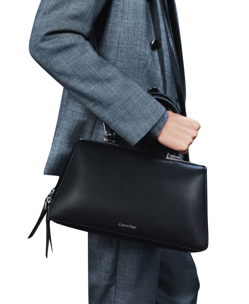 Lori Top Zipper Convertible Satchel