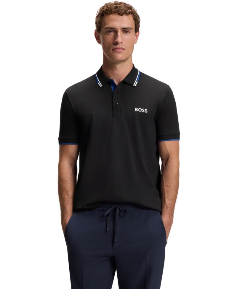 Men's Cotton-Blend Polo Shirt