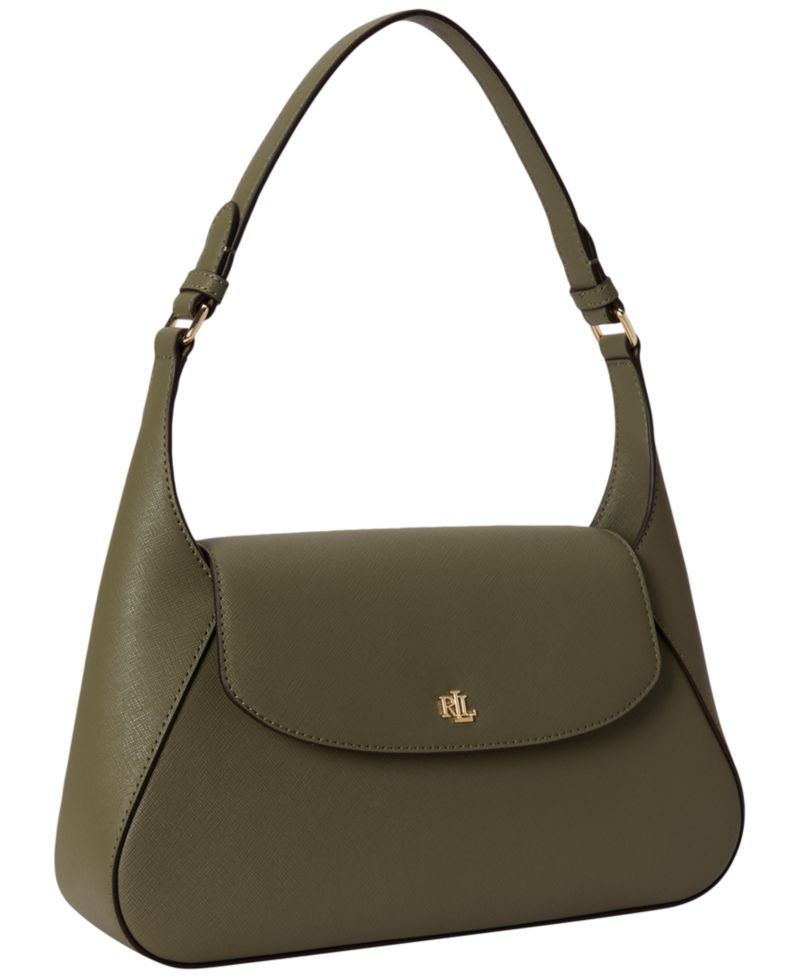 Schylar Crosshatch Leather Small Slim Shoulder Bag