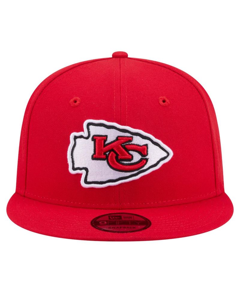 Men's Red Kansas City Chiefs 9FIFTY Snapback Hat