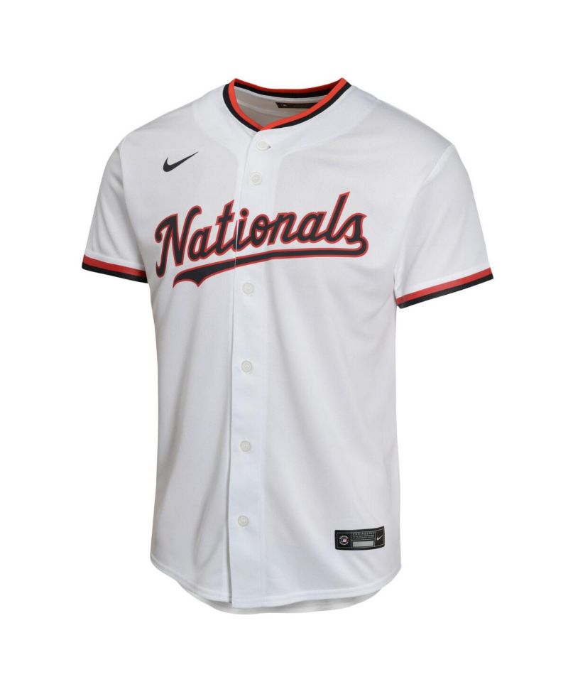 Big Boys and Girls Dylan Crews White Washington Nationals Alternate Game Player Jersey