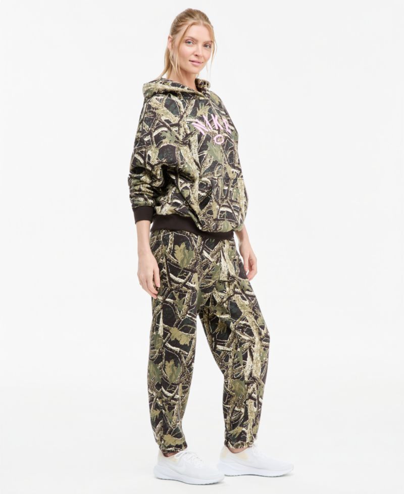 Women's Studio Fleece Medium Weight High-Rise Oversized Cuffed Pants