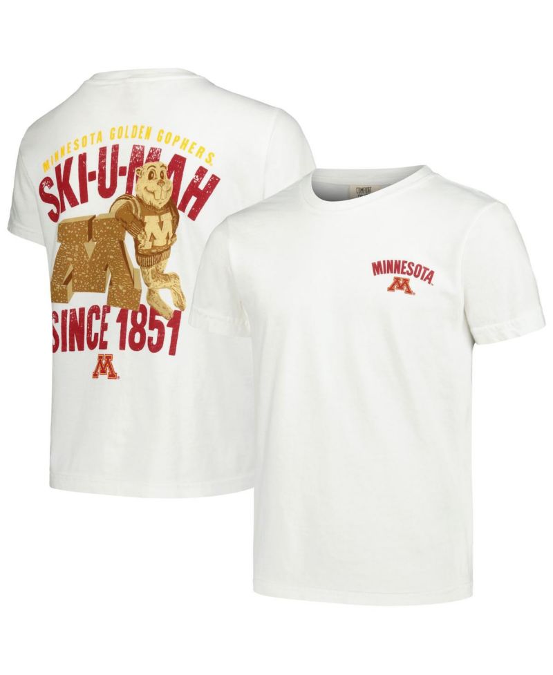 Big Boys and Girls White Minnesota Golden Gophers Hyperlocal Comfort Colors T-Shirt