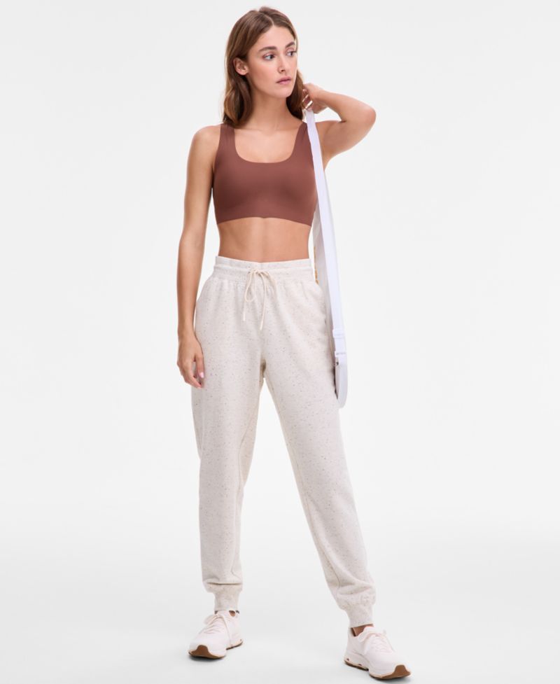 Women's Printed Fleece Jogger Pants