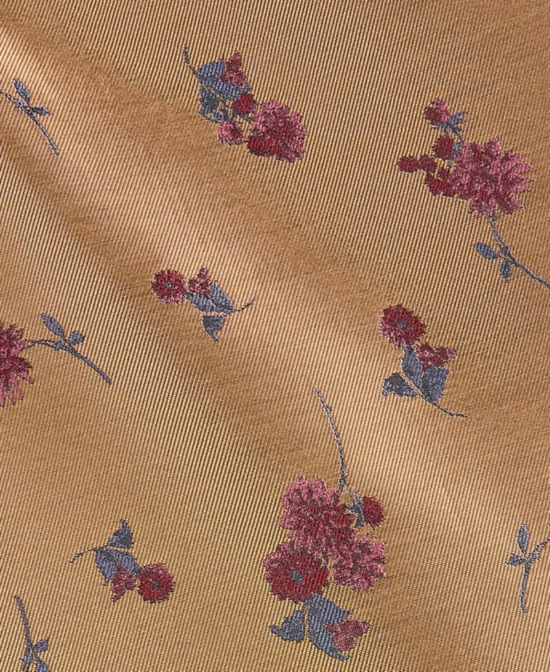 Women's Jacquard Floral A-Line Mini Skirt