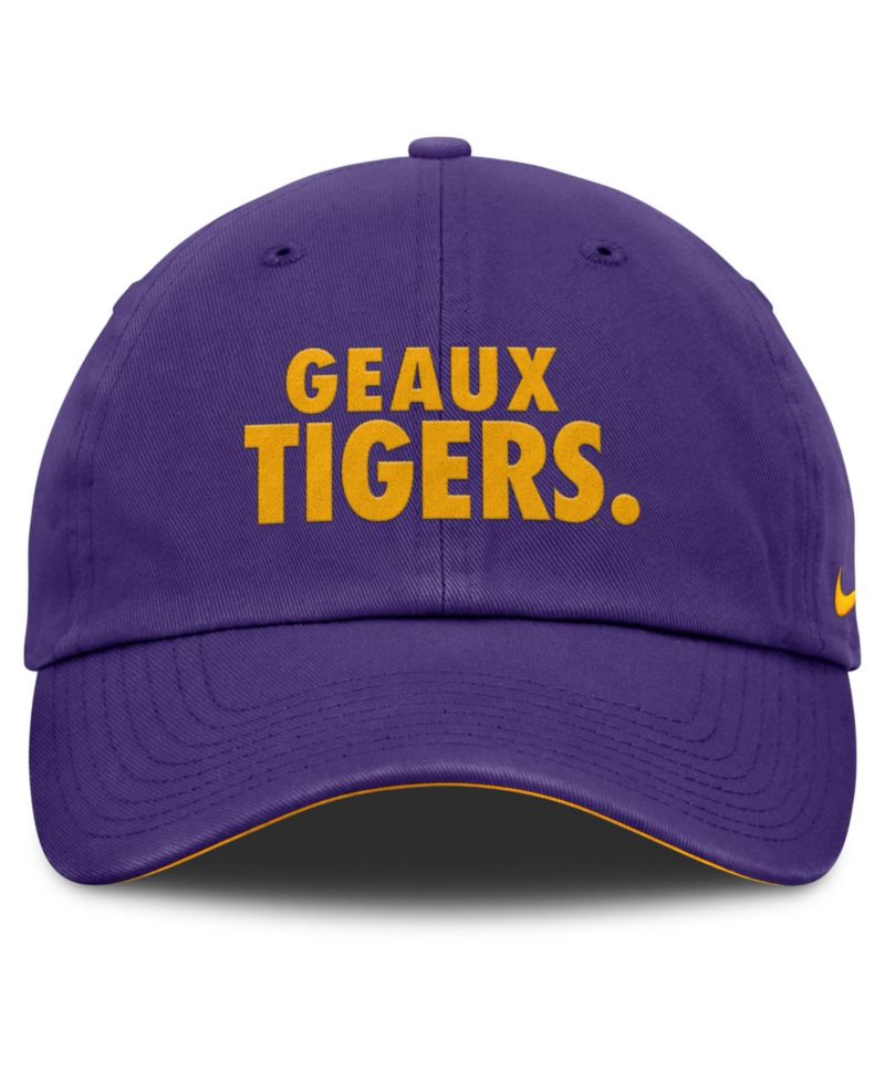 Men's and Women's Purple LSU Tigers Primetime Chant Club Adjustable Hat