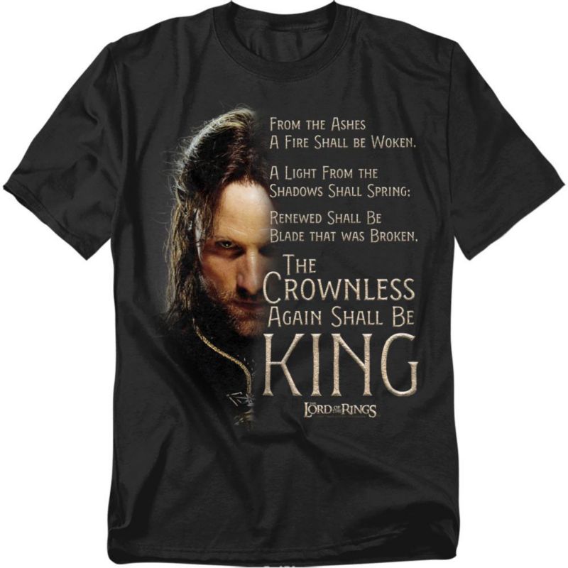 Men's Aragorn Crownless King T-Shirt