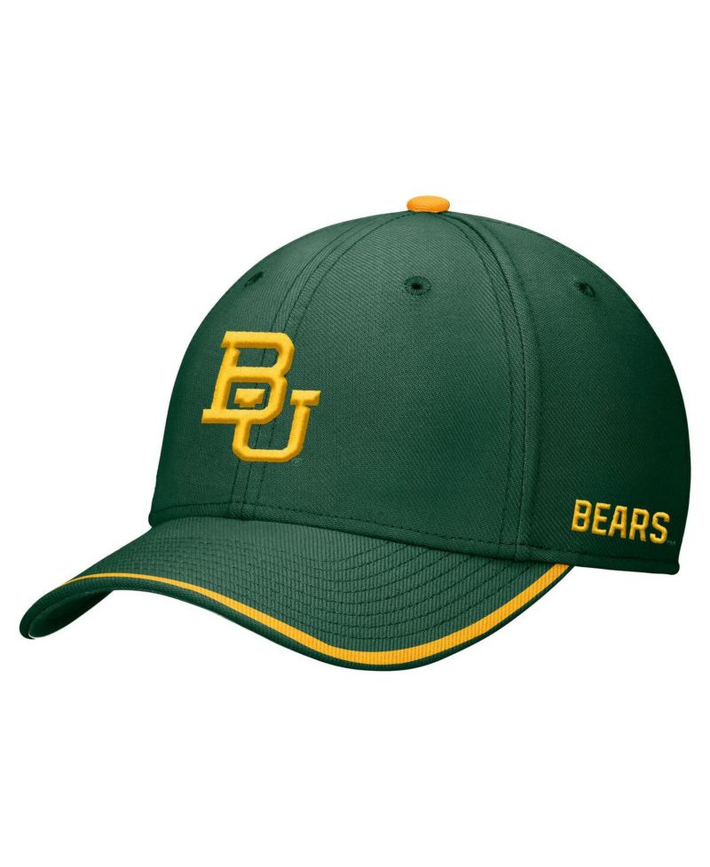 Men's Green Baylor Bears Rise Performance Flex Hat