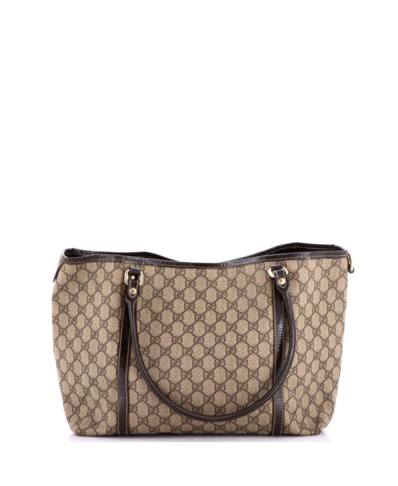 Medium Joy Tote GG Coated Canvas with Leather