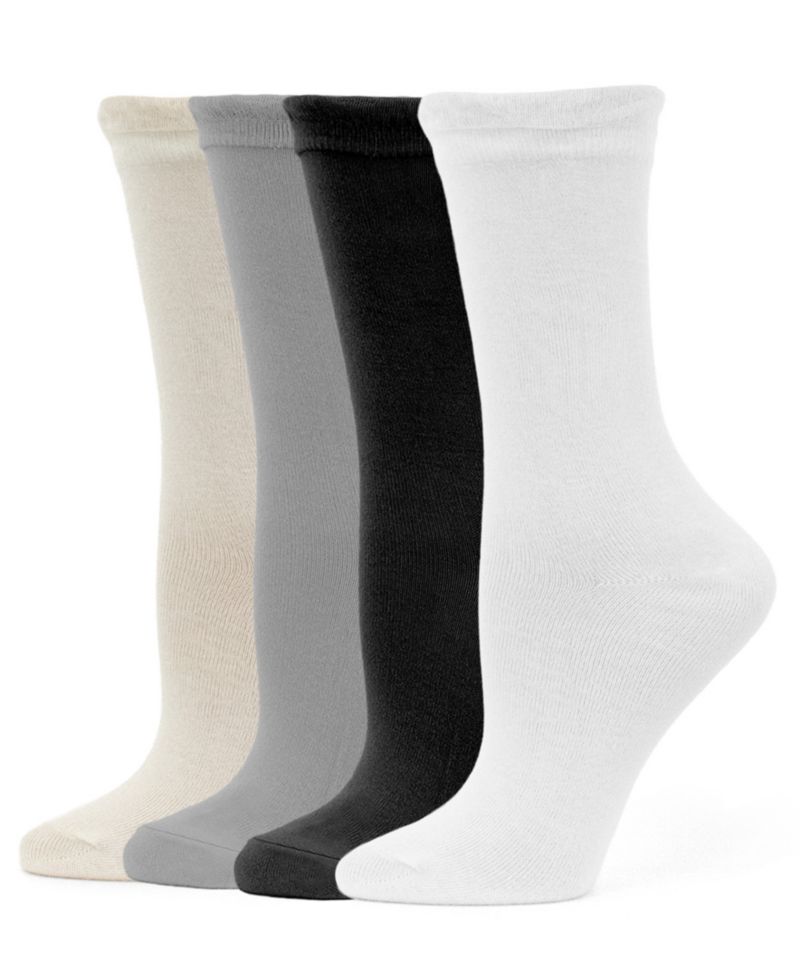 Women's 4-Pack Femme Crew Socks