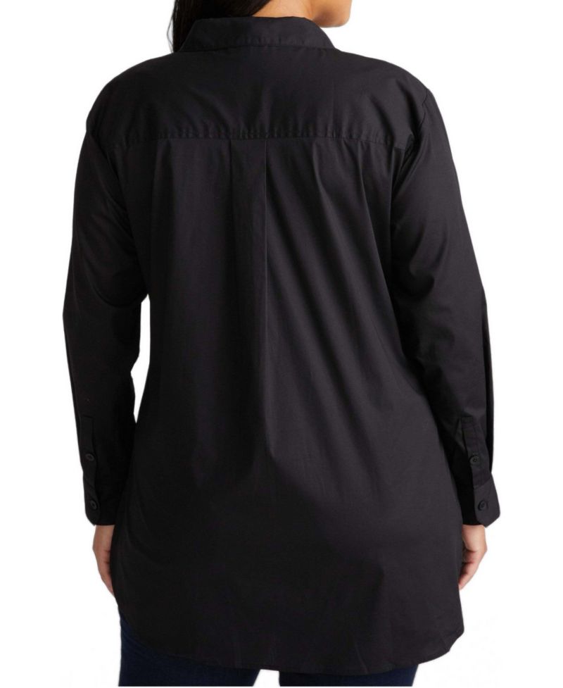 Women's Plus Size The Artist Poplin Shirt