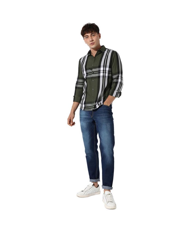 Men's Tartan Plaid Shirt