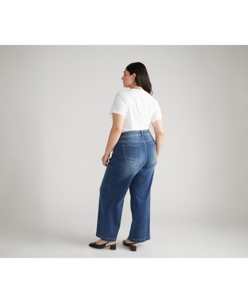 Women's Plus Size Comfort Denim Trouser Jeans