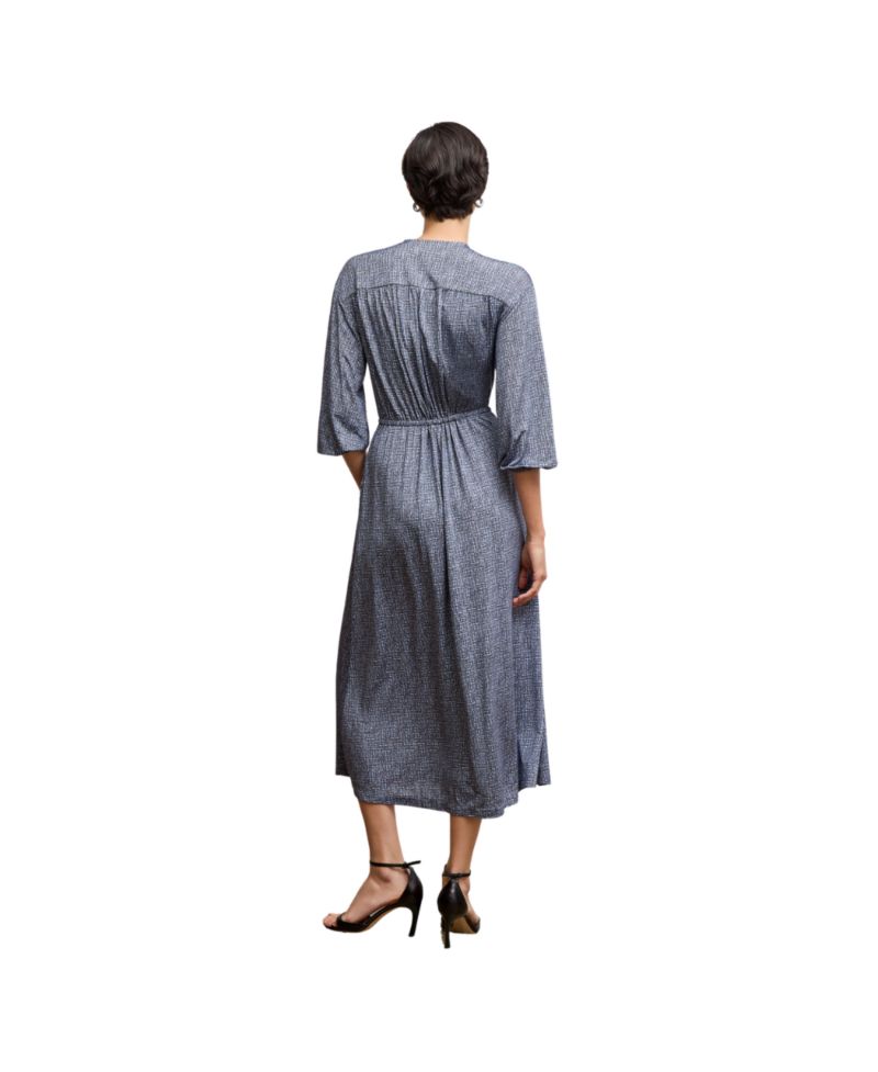 Women's Hope Wrap Dress - Printed Jersey