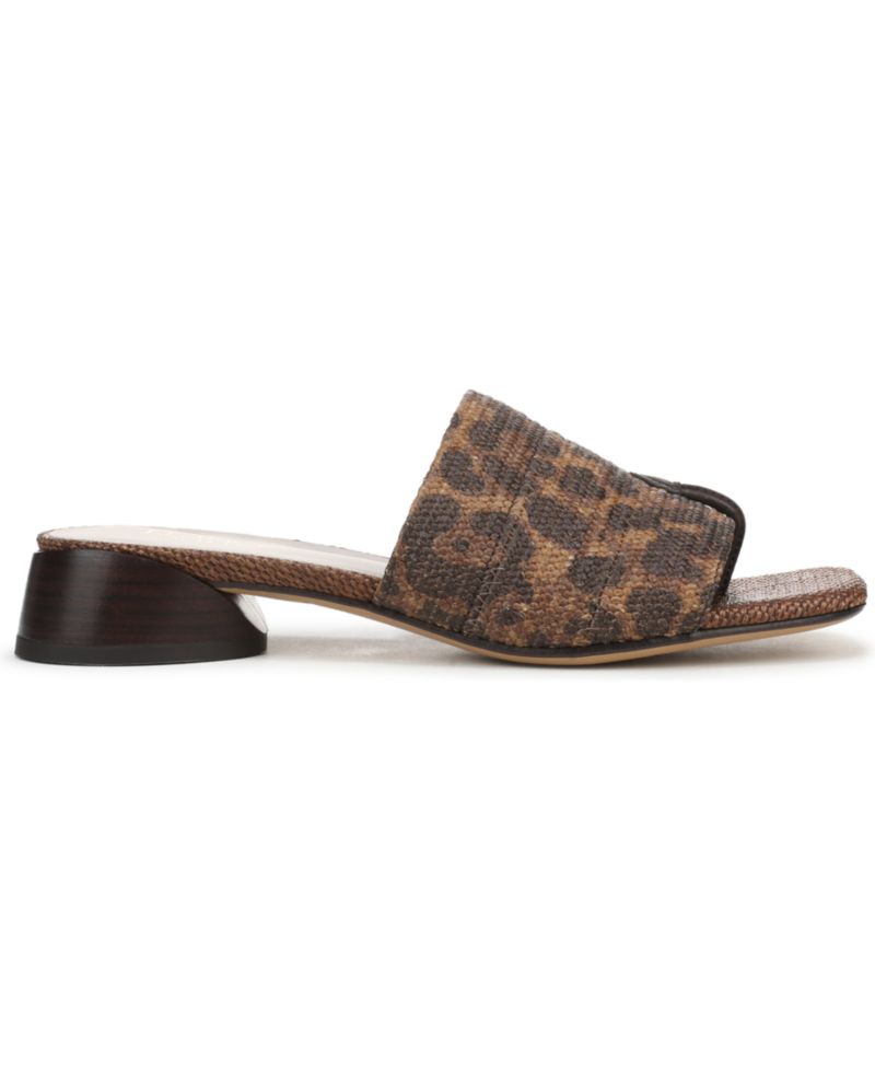 Women's Loran Stacked Heel Slide Dress Sandals