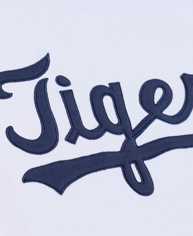 Men's White Detroit Tigers Arctic Fleece Sweatshirt