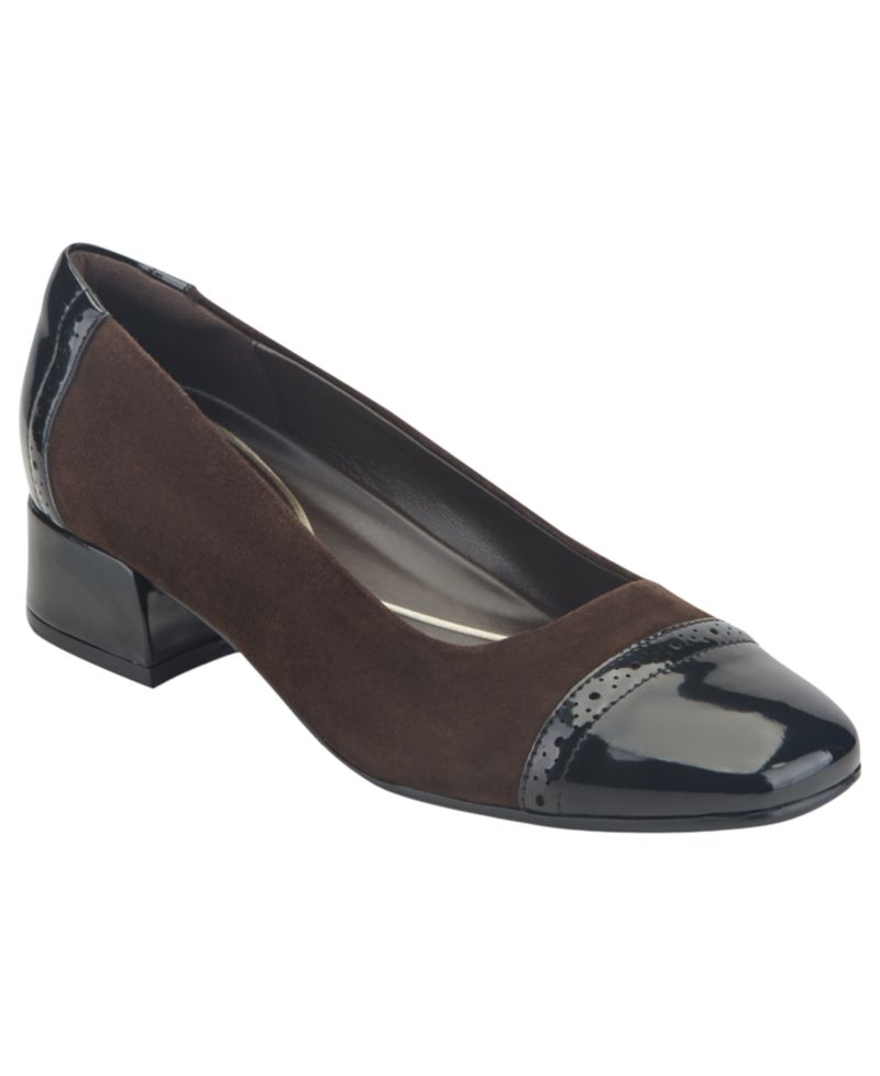 Women's Jasmin eFlex Low Block Heel Pumps