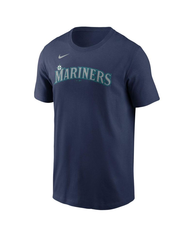 Men's Cal Raleigh Navy Seattle Mariners Name & Number Player Nickname T-Shirt