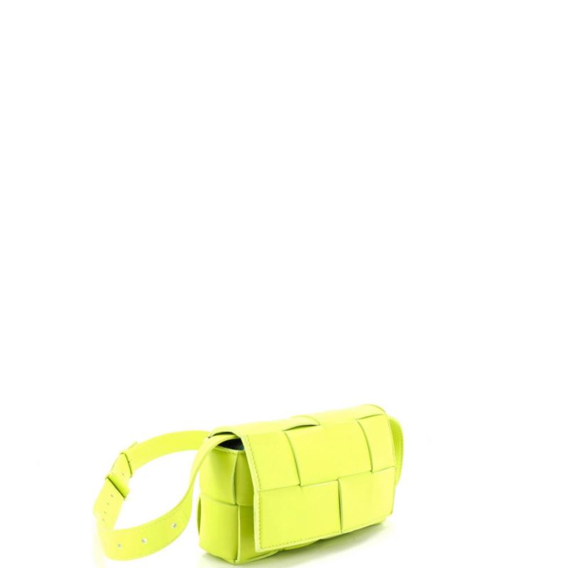 Cassette Belt Bag Maxi Intrecciato Leather