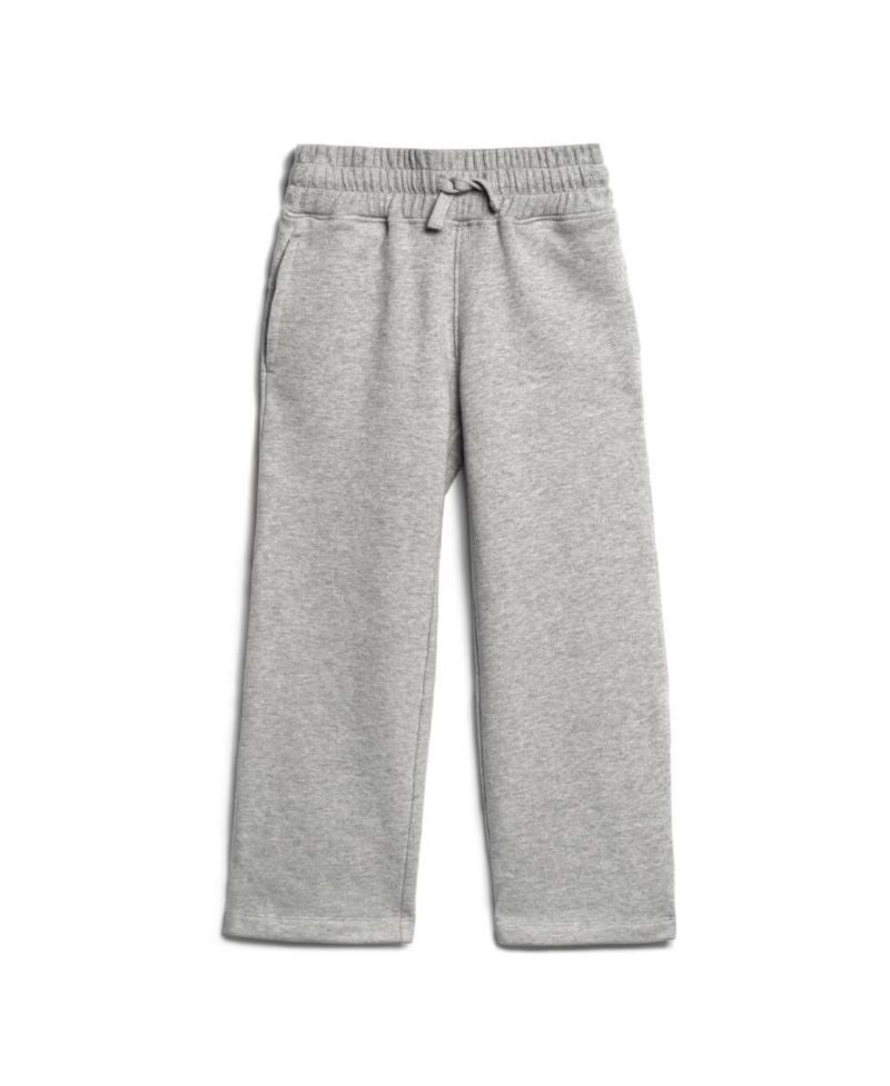 Girls Fair Trade Organic Cotton Cozy Fleece Wide Leg Pants