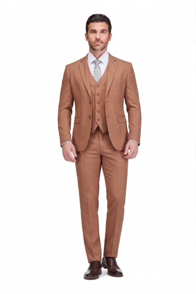 Men's Skinny Fit 3-Piece Suit