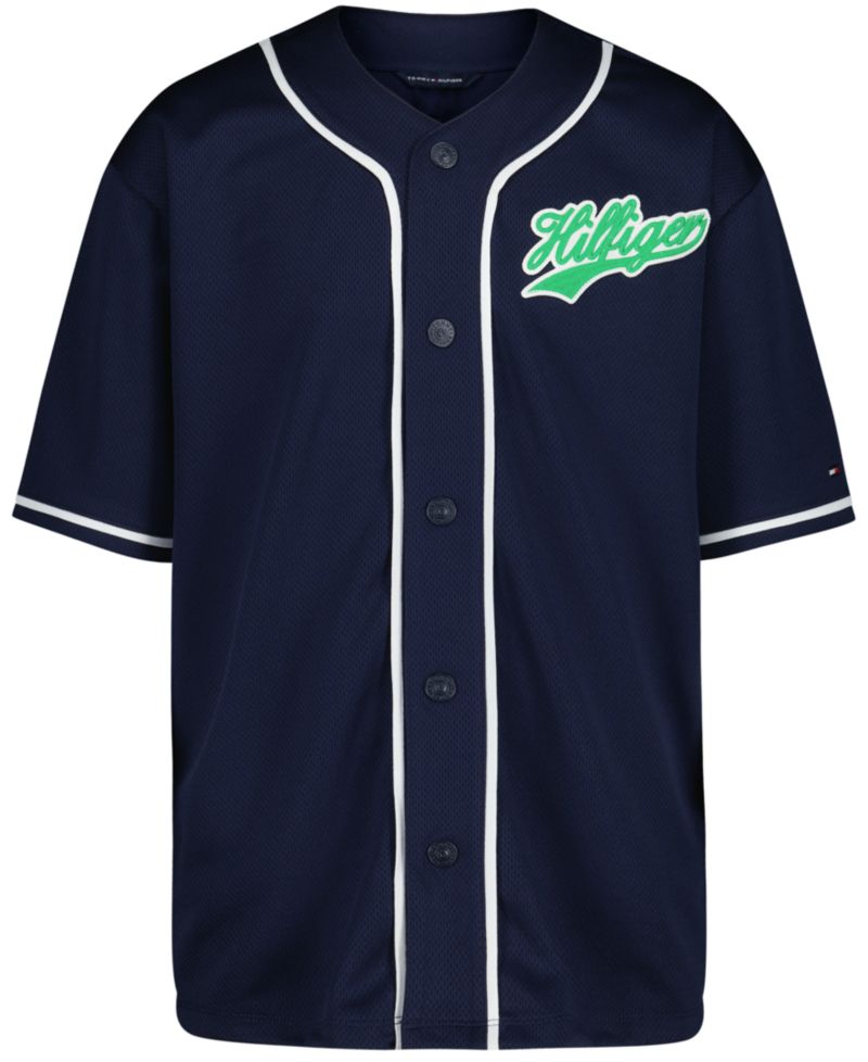 Boys' 2T-7 V-Neck Baseball Jersey