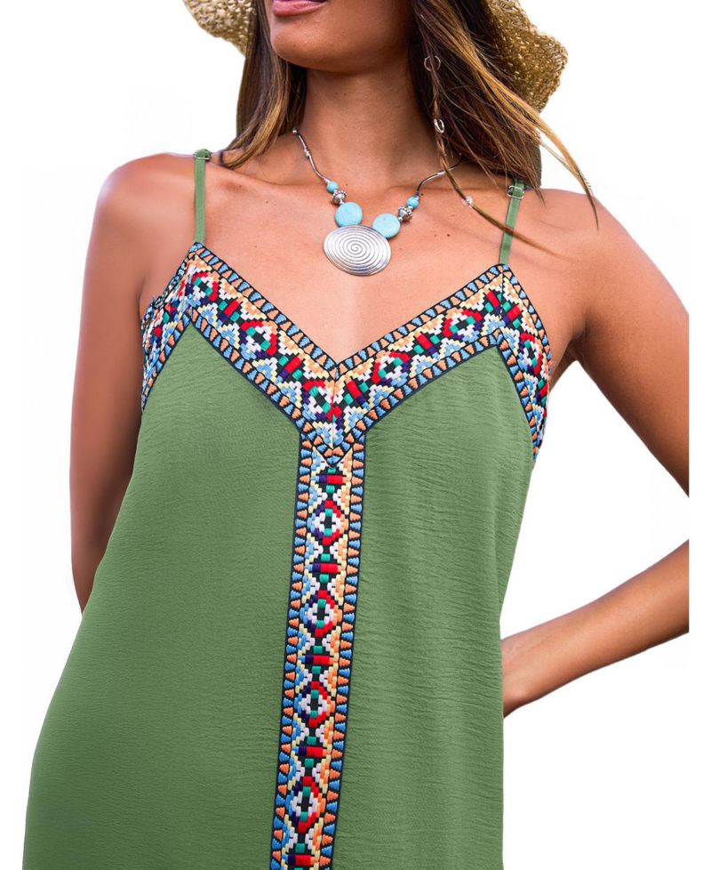 Women's Let It Slide Blue Maxi Beach Dress